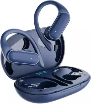 Tunifi A520 Earbuds HD Dynamic Driver, Touch Controls Bluetooth Gaming  (Blue, True Wireless)